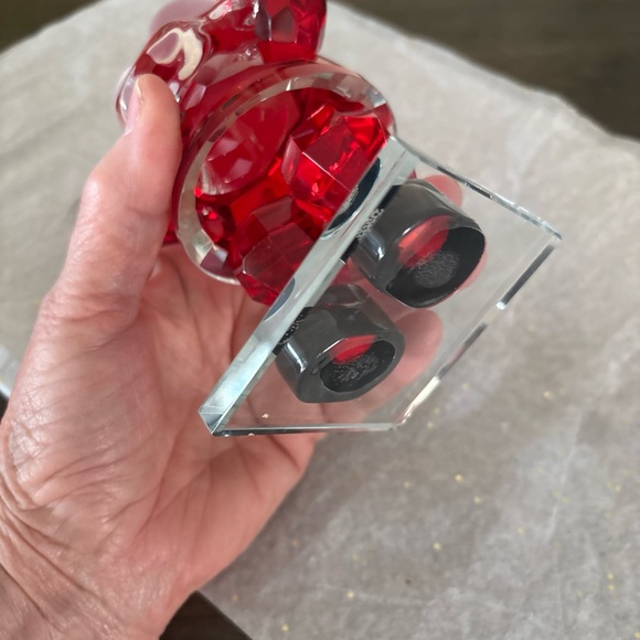 Crystal  Santa Claus Standing  Beautiful Piece 7” - Picture 11 of 12